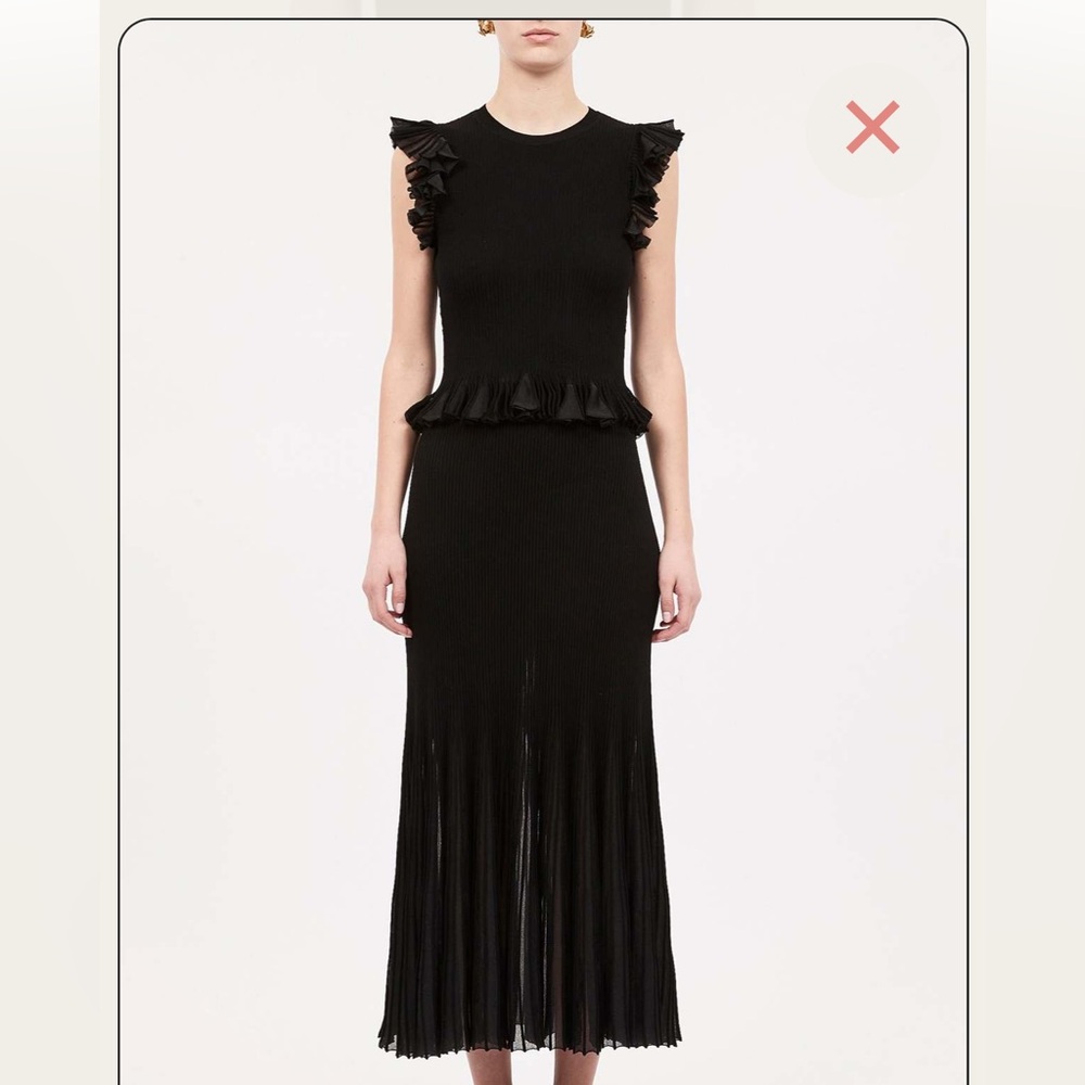 Ulla Johnson Black Knit Skirt. Excellent condition.